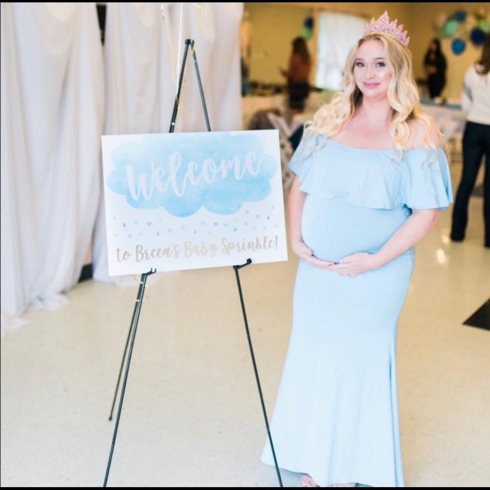 Maternity gown!